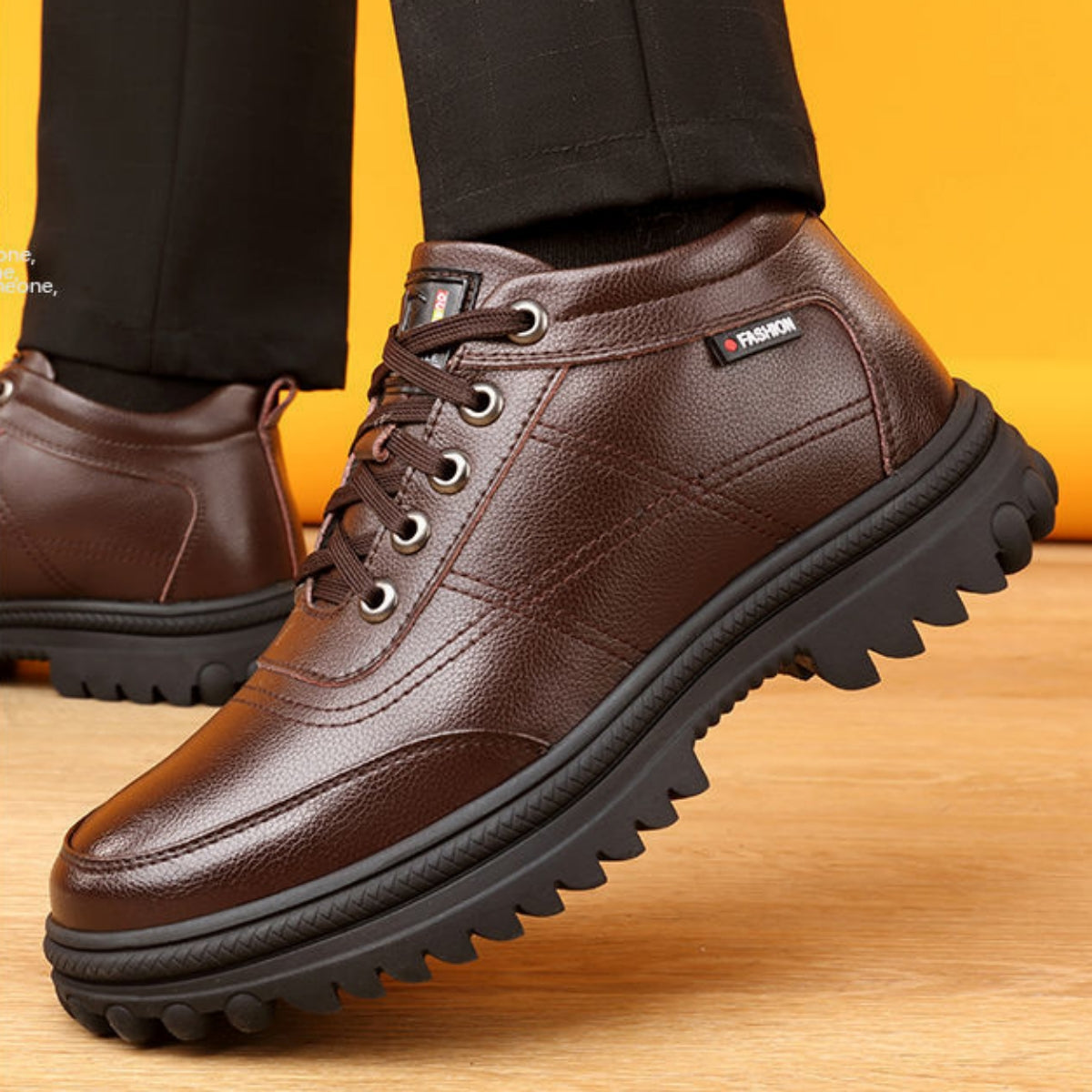 🌞💥【Wyprzedaż zimowa】【39-44】Stylowe męskie buty skórzane z ociepleniem – wygoda, ciepło i elegancja na chłodne dni. idealne na zimę!