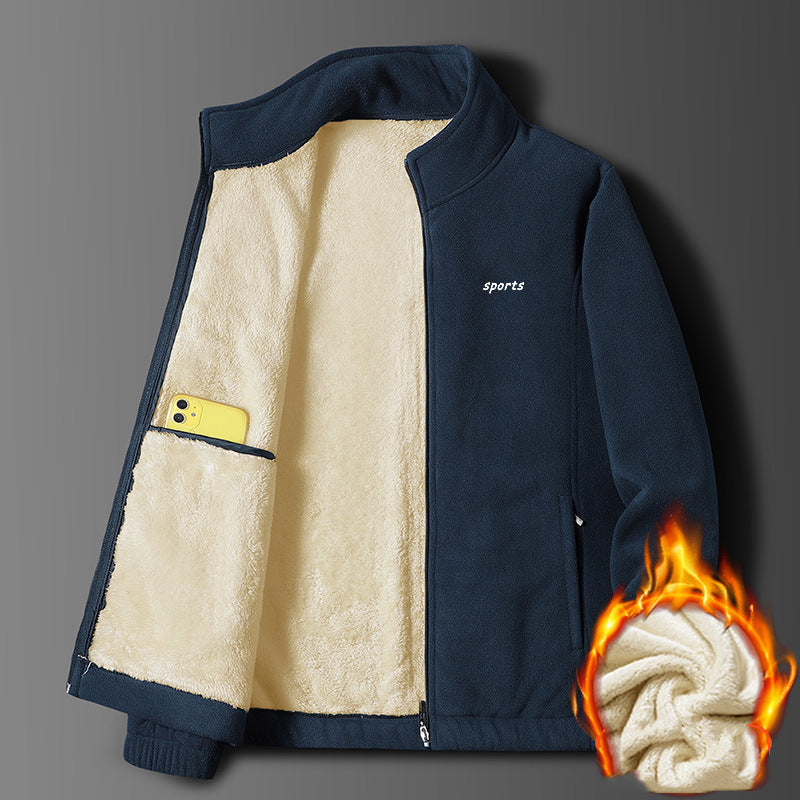 ⛄【M-5XL】Nueva chaqueta de cordero gruesa para hombre, colección otoño-invierno