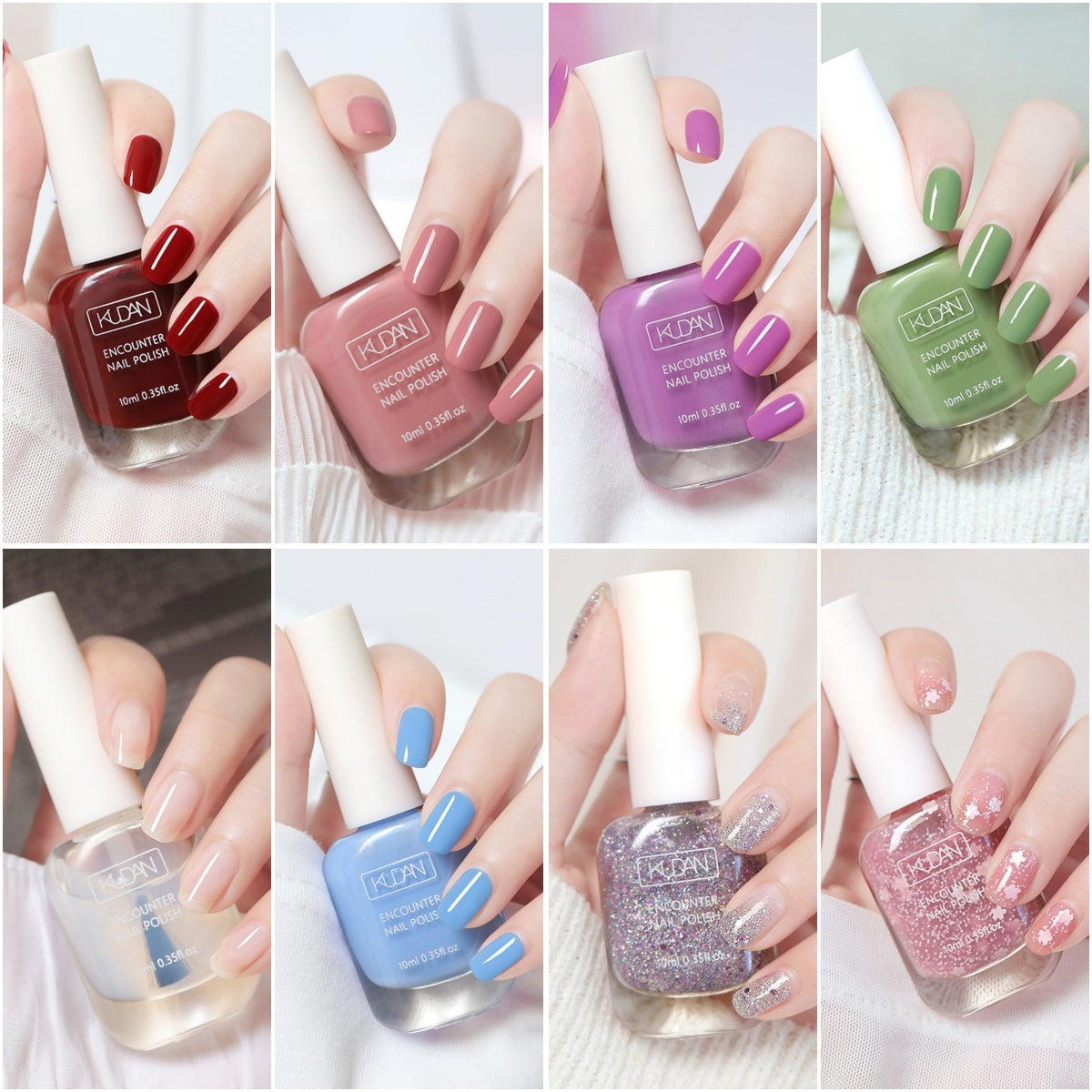 🔥✨【Купете един, вземете два безплатно】💅🌈Сменяем, бързосъхнещ лак за нокти без изпичане