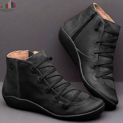 🔥50% de descuento!🔥【Tallas 35-43】Botines de Invierno Anchos para Mujer 2025 – Cómodos, Cálidos y con Estilo Casual