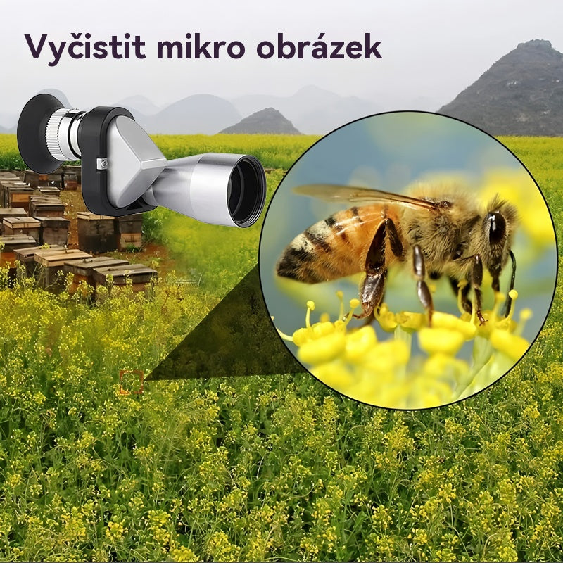 🔥🎄【Oblíbené produkty 50% sleva】🔭HD přenosný monokulární dalekohled – mini kapesní design, vysoké zvětšení a kompatibilita s držákem na telefon!