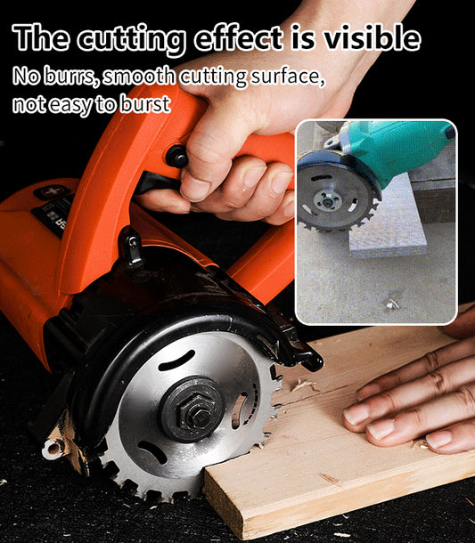 👍🧰【Αγοράστε 1 Πάρτε 1 Δωρεάν】Διπλή πριονωτή λεπίδα για κράμα ξυλουργικής