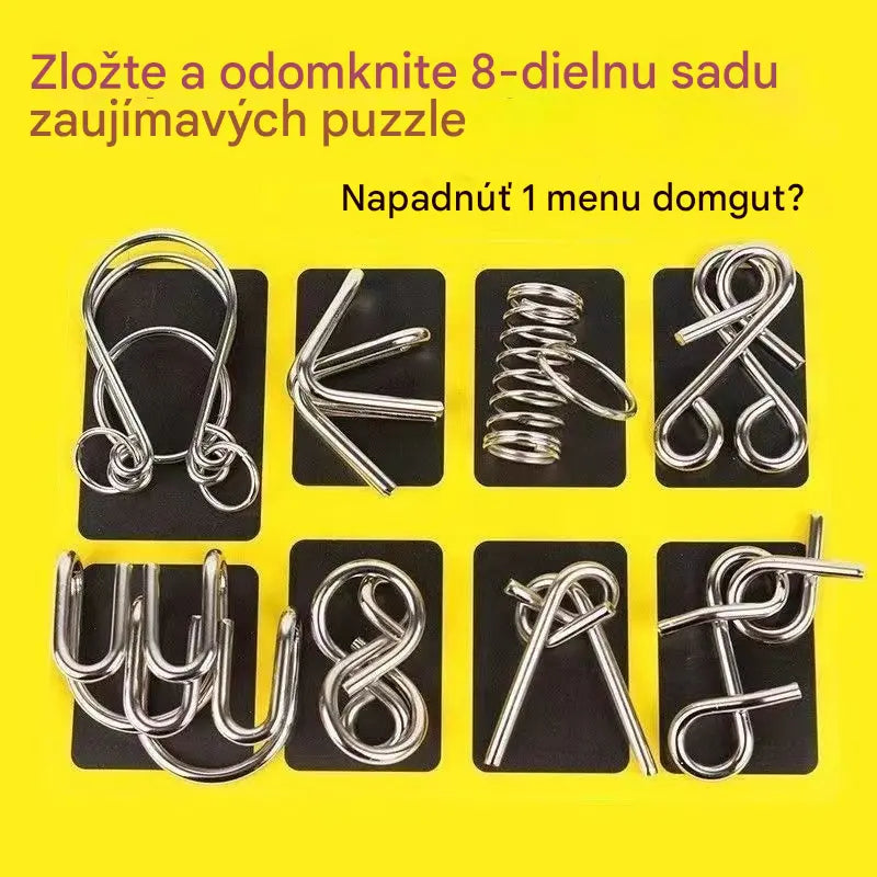 【3-dielna sada】 Detské hračky, inteligentný odblokovací mechanizmus