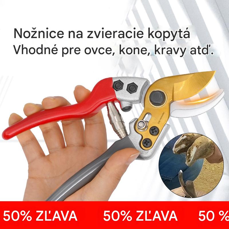 🐏【50% zľava】✂️Strihacie nožnice na ovčie kopytá, kravské kopytá, koňské kopytá - ostré čepele pre jednoduchú a rýchlu starostlivosť, pohodlné držanie a vysoká účinnosť pri práci