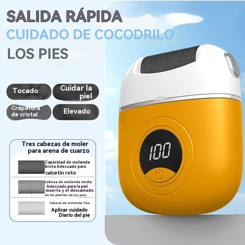 🦶🛁✨🔥Compra uno y llévate dos gratis🔥Nuevos rodillos eléctricos para pies, elimina la piel muerta de los talones, rodillos eléctricos para pies, adecuados para el cuidado de los pies.