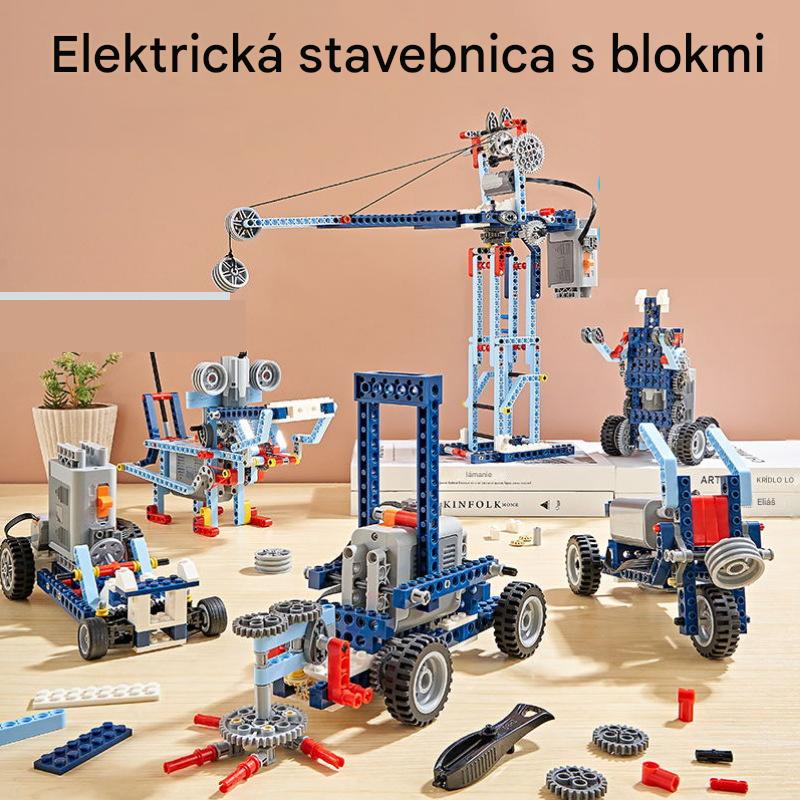 🤖🧩【Ograničeni popust 50%】Električni LEGO robot-konstruktor za djecu – Razvija kreativnost i logičko razmišljanje, jednostavan za sastavljanje, idealan poklon za male inženjere!