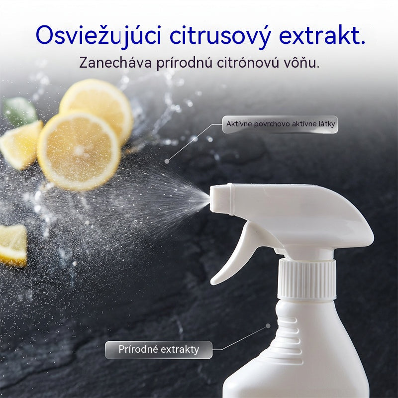 🍋【50% zľava】Silný čistič kuchyne a odmasťovač v spreji – čisté sporáky, digestory a pracovné dosky bez námahy, rýchlo odstráni pripálený olej a nečistoty