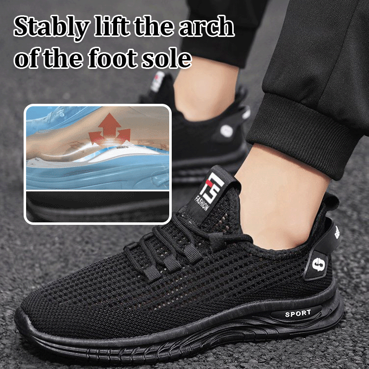 🔥💥👞【39-45】【Cumpără 1 primești 1 gratis】2025 Primăvară și Toamnă Nouă Primăvară și Toamnă Leisure Plasă Respirabil Anti-alunecare Pantofi sport pentru bărbați