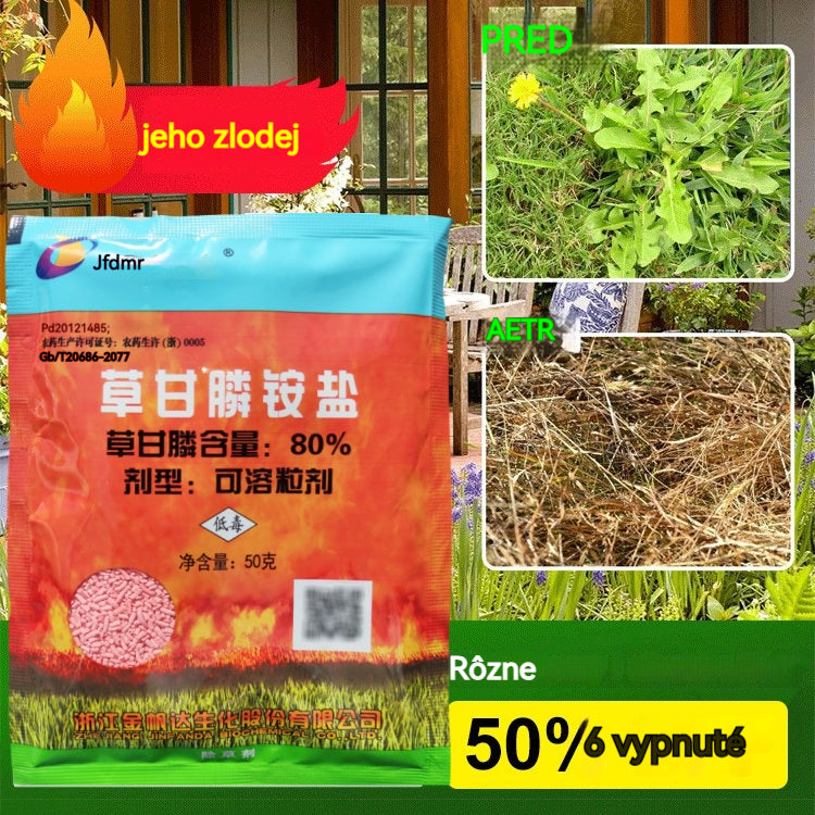 🌿【Kúp 5 kusov, získaj 5 kusov zadarmo】Glyfosátový herbicíd poznačky Jinfanda🌳🌸🌱