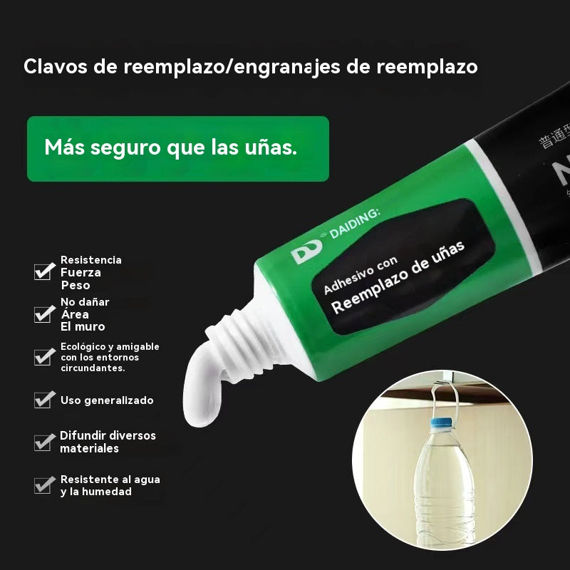 ❗️❗️👍【5 броя】☔ Силно лепило без дюбели – Лесно залепване без пробиване, подходящо за домашни и офис ремонти