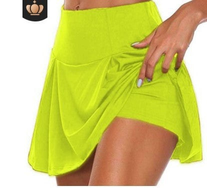 ✨【2 piese】Rochie de fitness sportivă falsă din două piese pentru femei