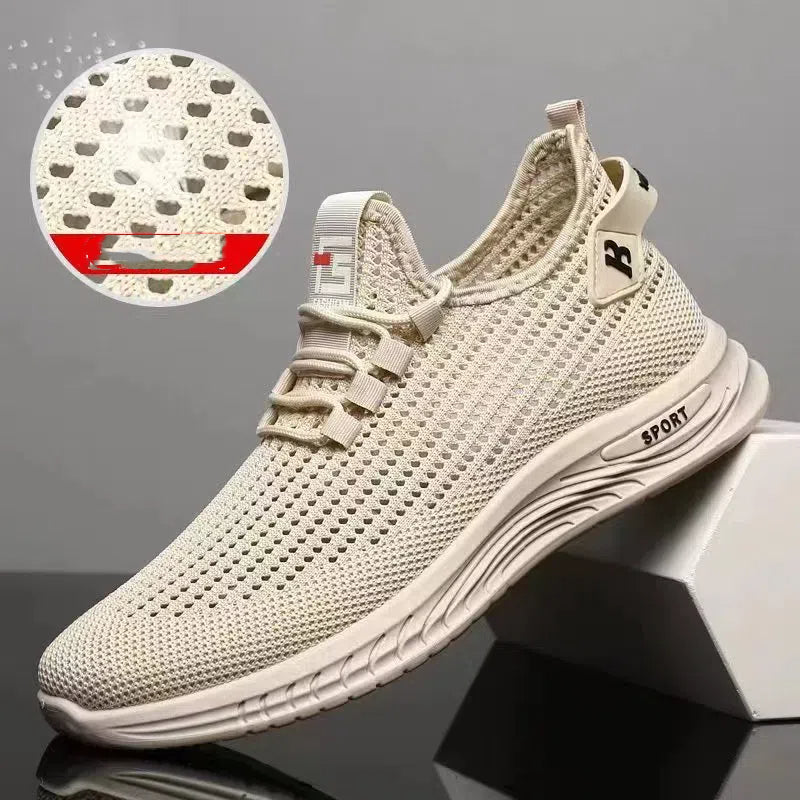 🔥💥👞【39-45】【Cumpără 1 primești 1 gratis】2025 Primăvară și Toamnă Nouă Primăvară și Toamnă Leisure Plasă Respirabil Anti-alunecare Pantofi sport pentru bărbați