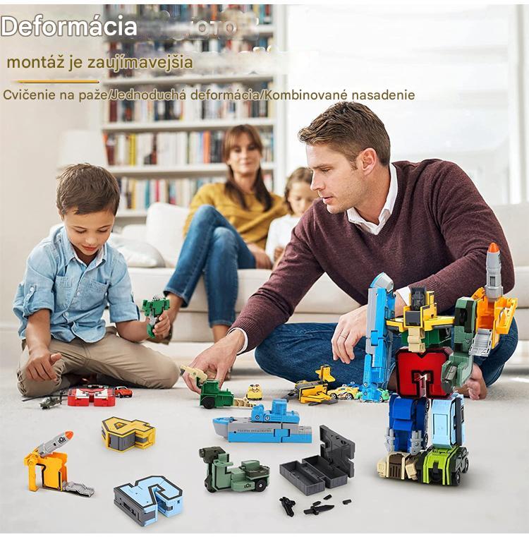 🔥【Najpredávanejší】🧒Digitálna transformujúca sa robotická hračka pre deti