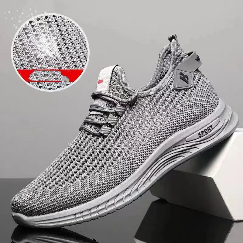 🔥💥👞【39-45】【Cumpără 1 primești 1 gratis】2025 Primăvară și Toamnă Nouă Primăvară și Toamnă Leisure Plasă Respirabil Anti-alunecare Pantofi sport pentru bărbați