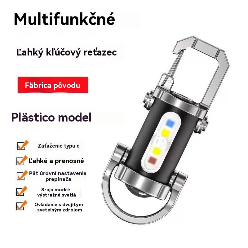 【Kúp 1, získaj 1 zadarmo】🔥Skvelý výpredaj🔥Super jasné vodeodolné mini svietidlo na kľúče so svietivosťou 1200 lm