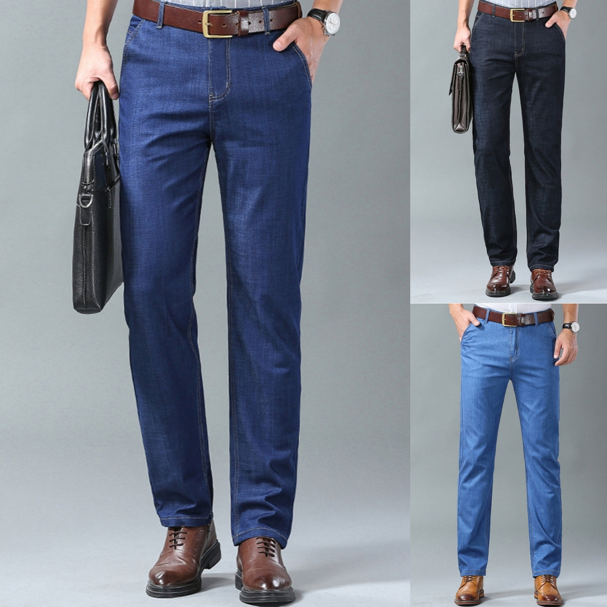 👖👖 【Kupite 1, dobite 1 gratis】Stilne moške kavbojke – Udobne, vsestranske in popolne za vsakodnevno nošenje