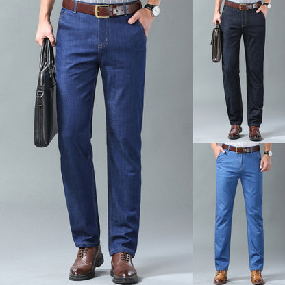 👖👖 【Kupite 1, dobite 1 gratis】Stilne moške kavbojke – Udobne, vsestranske in popolne za vsakodnevno nošenje