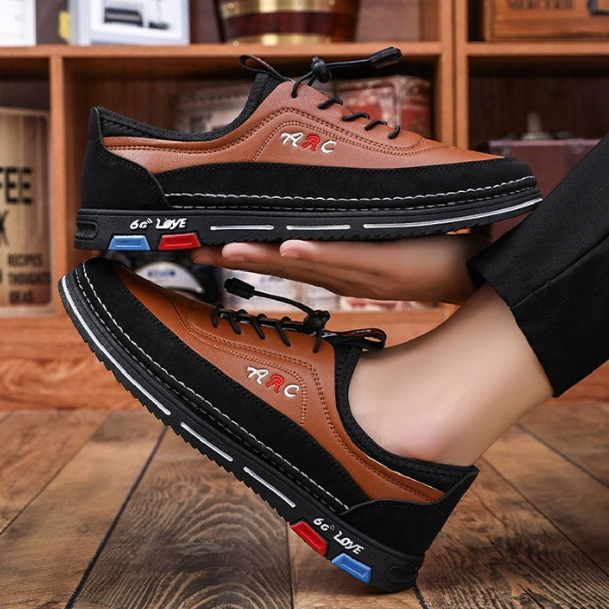 💯🔥【39–48】Ανδρικά casual επαγγελματικά δερμάτινα παπούτσια – αδιάβροχα, ανθεκτικά σε λεκέδες, με μαλακή σόλα, εξαιρετικά άνετη εμπειρία χρήσης