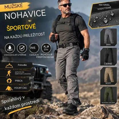 🏕️⌛ POSLEDNÝ DEŇ VÝPREDAJA – ZĽAVA 50 %!🔥 Pánske taktické nohavice vo vojenskom štýle – vetruodolné a zateplené