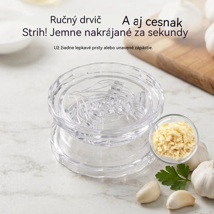 🧄🔄【3 položky za 21 eur】Ručný lis na cesnak. Využite zľavu 49%!