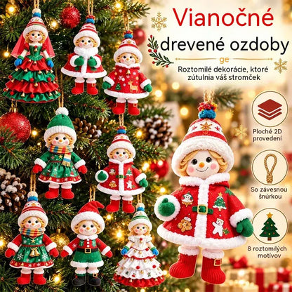 🎄【20 kusov】🎅Roztomilé vianočné ozdoby✨