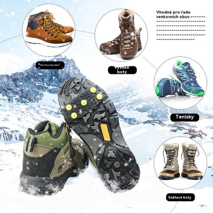 👴🚶🏔️Kúpte 4 a získajte 4 zadarmo🔥Neviditeľné 5-zubové protišmykové popruhy na mačky, outdoorové mačky, vhodné na turistiku v snehu, horolezectvo, lezenie po skalách a zimné ľadové povrchy, nevyhnutnosť pre seniorov.(8 položiek)