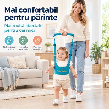 Detský pešie postroj 2 v 1 – priedušný, ergonomický a s ochranou proti pádu 👶🚼
