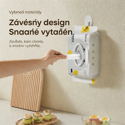 【Kúp 1, získaj 1 zadarmo】Jednorazový obal z potravinárskej fólie, výsuvný typ, s odklápacím vrchnákom na utesnenie a ochranu pred prachom a hmyzom, na skladovanie.