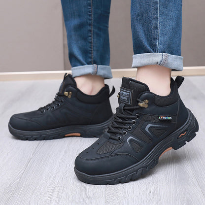 🎁💥【39-44】Męskie ocieplane buty trekkingowe i robocze – Wyjątkowa wygoda, ciepło i wytrzymałość na każdą zimową przygodę!