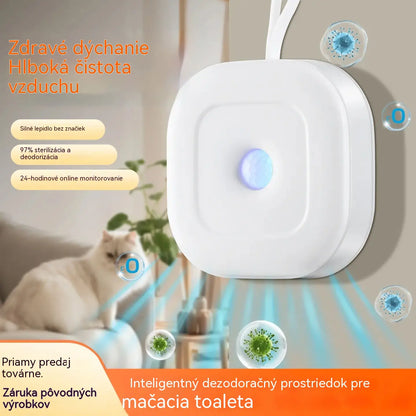 Inteligentný odstraňovač pachov po domácich miláčikoch so závesným popruhom