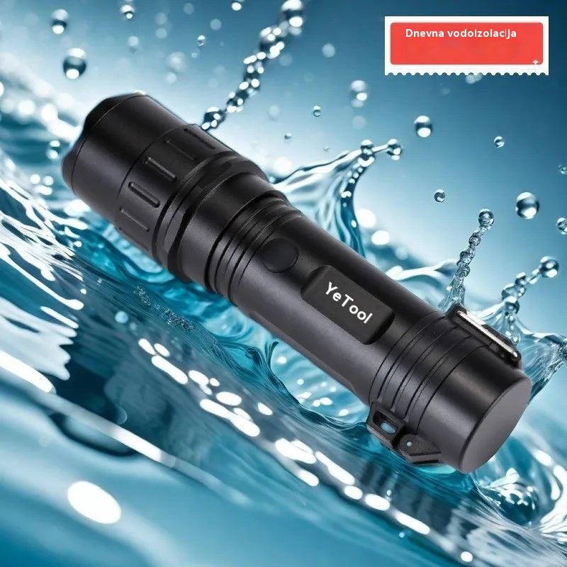 🎁【Najpredávanejšie nové produkty】 🔦 2 v 1 baterka na sebaobranu s oblúkom | Ochrana pred agresorom, nabíjateľná a viacúčelová! 🛡️💪