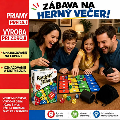 🎲👨‍👩‍👧‍👦Obľúbená kocková spoločenská hra: Ligreto