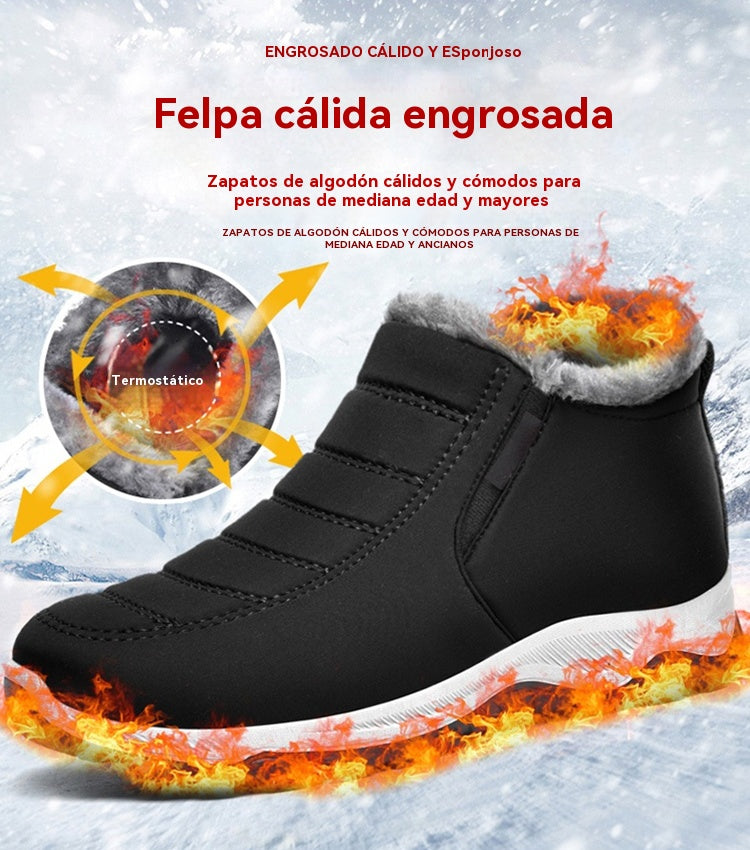 🔥【35-48】Botas Unisex de Invierno con Forro de Felpa, Cálidas, Cómodas y Antideslizantes para el Frío