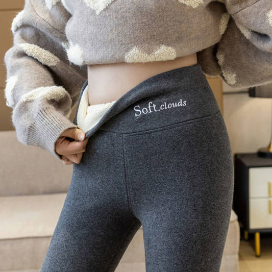 💥 Kup jeden, drugi gratis! 🔥 [S-5XL] Legginsy ocieplane z wełny, wysoki stan, duży rozmiar, wysoka elastyczność – niezbędne na jesień/zimę 2025!