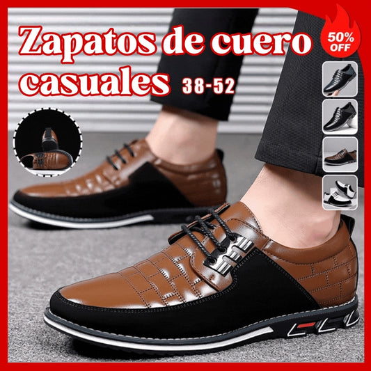 👞🔥【Novedades Invierno 2025】🎄【39-45】Zapatos de cuero cómodos y elegantes para hombre – Diseño moderno, confort excepcional, durabilidad y estilo para cada ocasión.