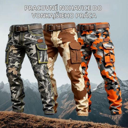 ⏳ POSLEDNÝ DEŇ VÝPREDAJA! 50% ZĽAVA! 🔥 Pánske vojenské maskáčové taktické nohavice - Priedušné a pohodlné, odolné voči opotrebovaniu a škvrnám, štýlový dizajn