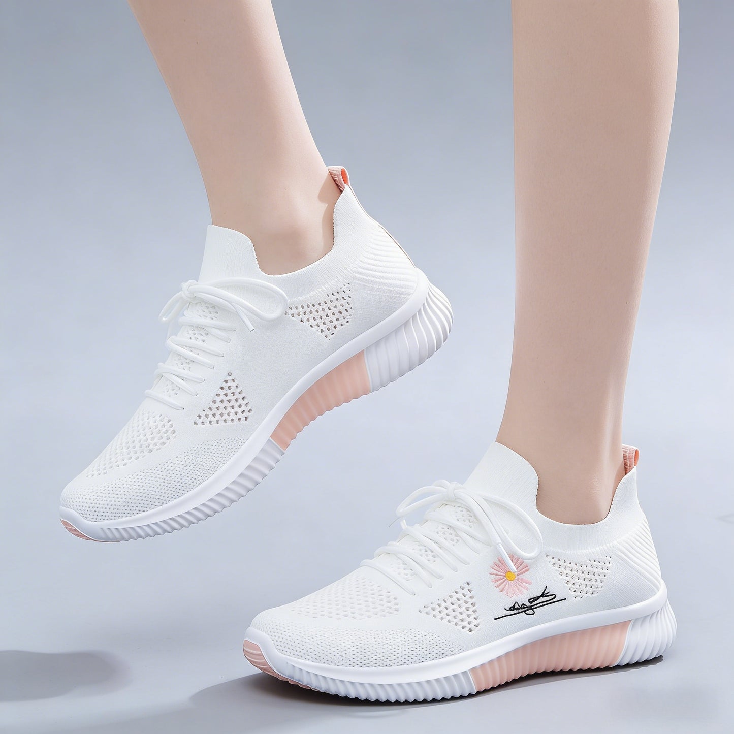 👟 ✨50% zľava!【35-40】Novinka 2026 – Dámske voľnočasové športové topánky zo sieťoviny, priedušné, s mäkkou podrážkou, univerzálne a módne.