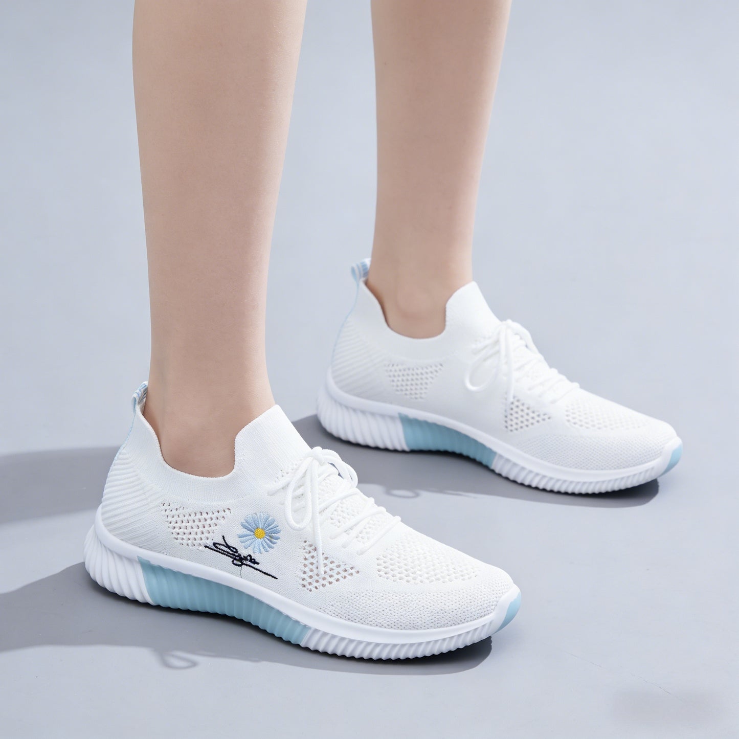 👟 ✨50% zľava!【35-40】Novinka 2026 – Dámske voľnočasové športové topánky zo sieťoviny, priedušné, s mäkkou podrážkou, univerzálne a módne.