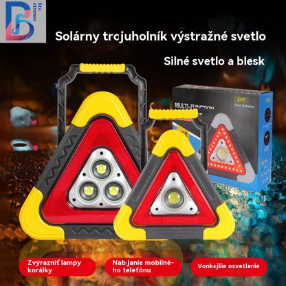 🔥Nový produkt 2026🔥 Multifunkčný solárny núdzový trojuholník 3 v 1 – Bezpečnosť, efektivita a pohodlie pre vaše auto!
