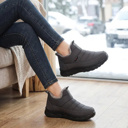 【35-41】Nové dámske zimné topánky – zateplené, hrubé, teplé, casual, snehule pre mamy