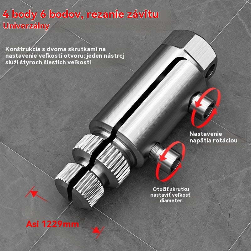 🔥🔧【Kúpte 1, získajte 1 zadarmo】🔨Nástroj na odstránenie zlomeného závitu pre rohový ventil, univerzálny ventil – rýchle riešenie bez potreby výmeny potrubí. (2 kusy)