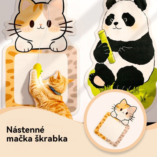 🏆【🔥Výpredaj】Nástenné škrabadlo pre mačky - vertikálne škrabadlo v tvare kocky - inštalácia nie je potrebná