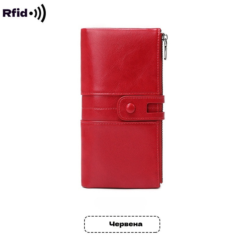 💥【Най-продаваните продукти】💼 Многофункционален портфейл с два ципа и защита от кражба – сигурност и стил на едно място!