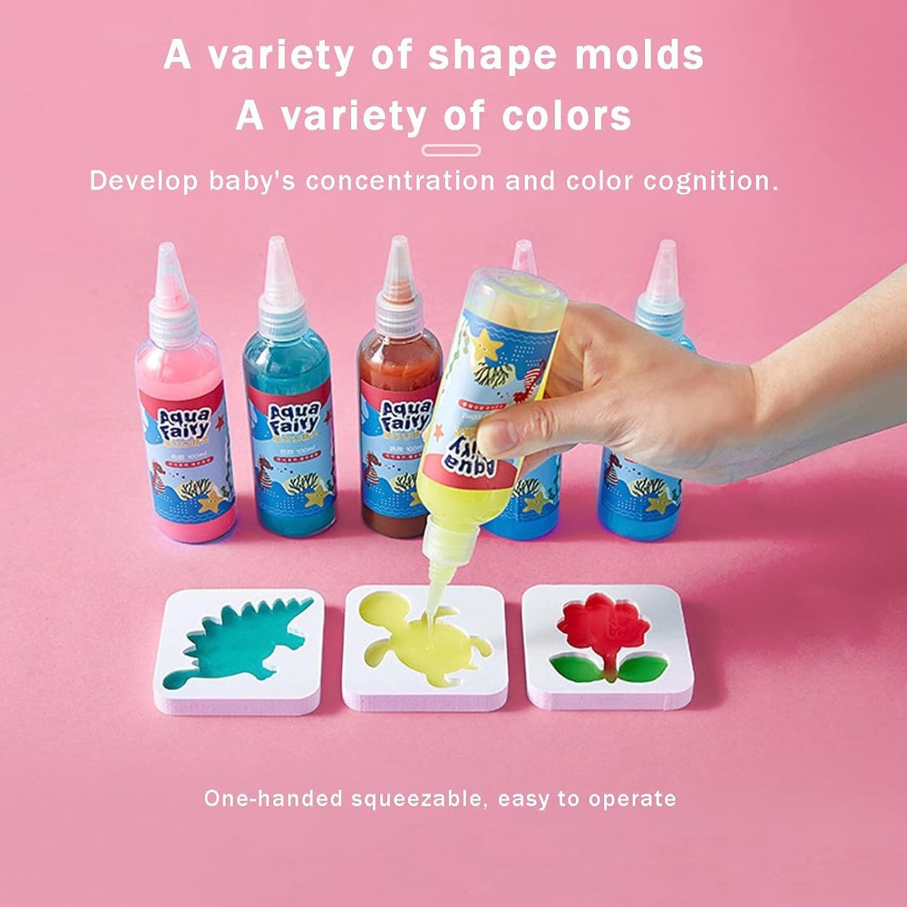 🎨 【Limitovaná ponuka -50%】 Detská kreatívna sada hračiek 【6 farieb + 24 tvarov】