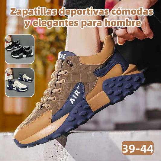 💥【2025 Nueva versión mejorada】✅【39-44】Zapatillas Deportivas para Hombre – Estilo Moderno, Comodidad, Antideslizantes y Resistentes al Agua