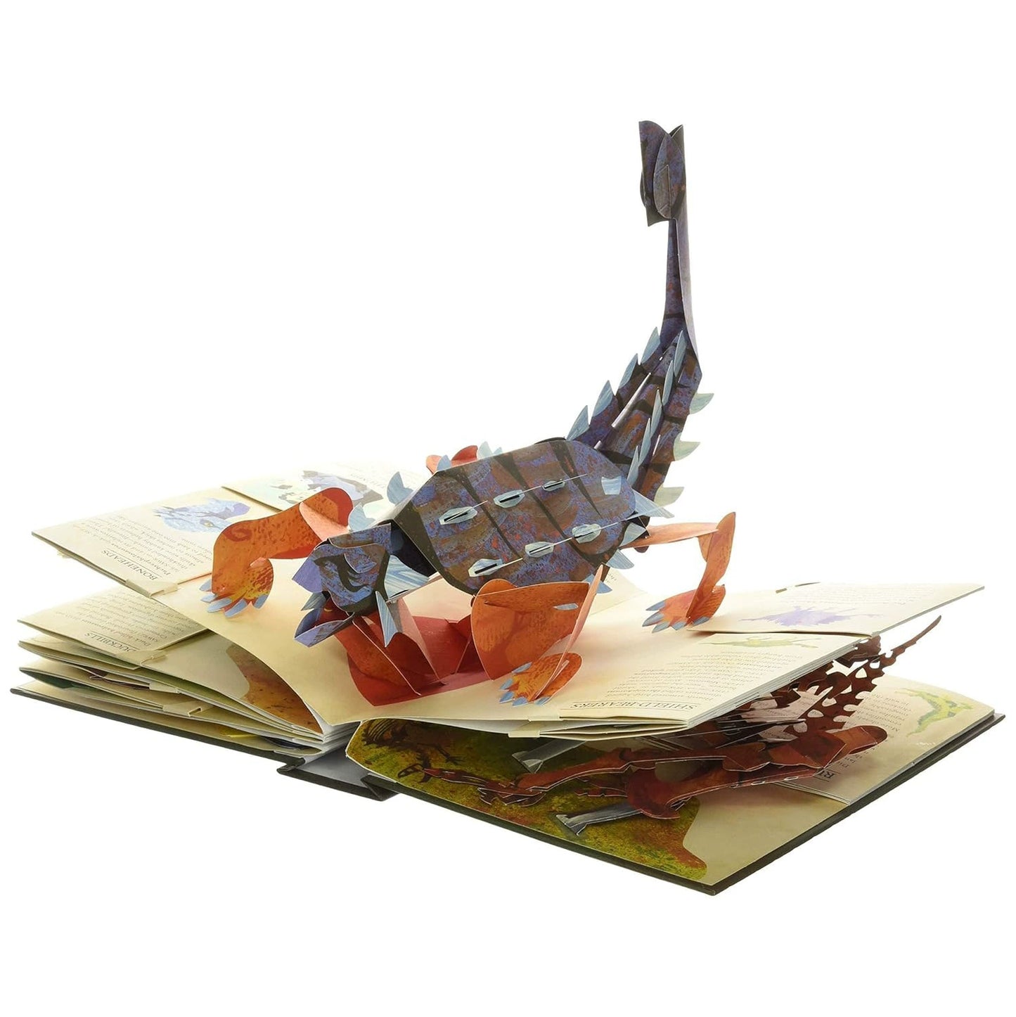 📕3DEnclopediaPrehistorickéDinosauryVyskakovacie knihy Encyklopédia dinosaurov