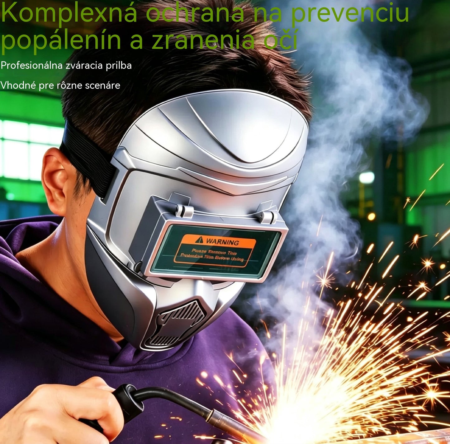 🥇🥽【50% zľava】Plne automatická zváračská maska s nastaviteľným svetlom - Ľahká a pohodlná konštrukcia zabezpečuje komfort aj pri dlhodobom používaní.