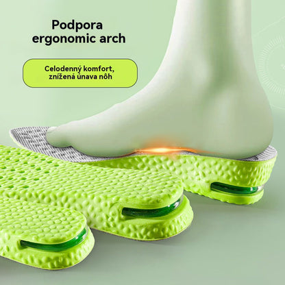 📢📢50% ZĽAVA!! ⏰ Pohodlné polstrované vložky do topánok, ktoré zvyšujú výšku: choďte bez námahy a štýlovo!👟