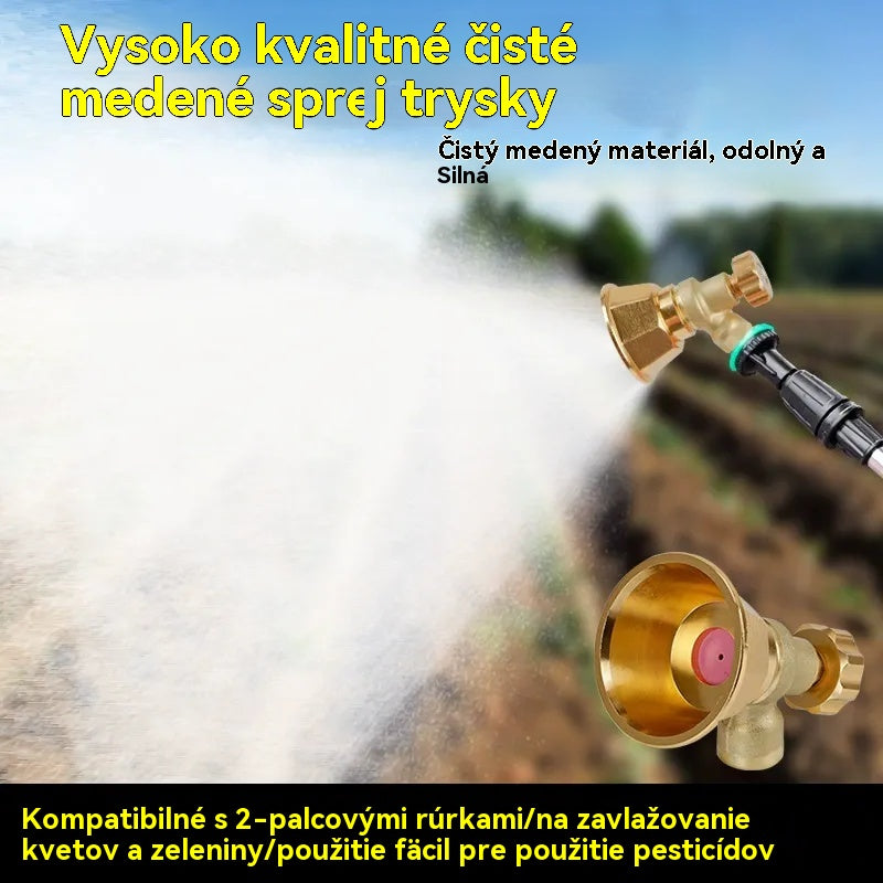🔥Kúpte jeden, druhý dostanete zadarmo🔥💦Nastaviteľná mosadzná zavlažovacia tryska pre poľnohospodársky postrekovač.【2 položky】 🌾