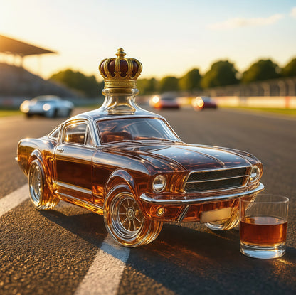 🎁🚗【Kup 1, a 1 dostaniesz gratis】Kreatywna butelka na whisky w kształcie samochodu – styl i wartość kolekcjonerska